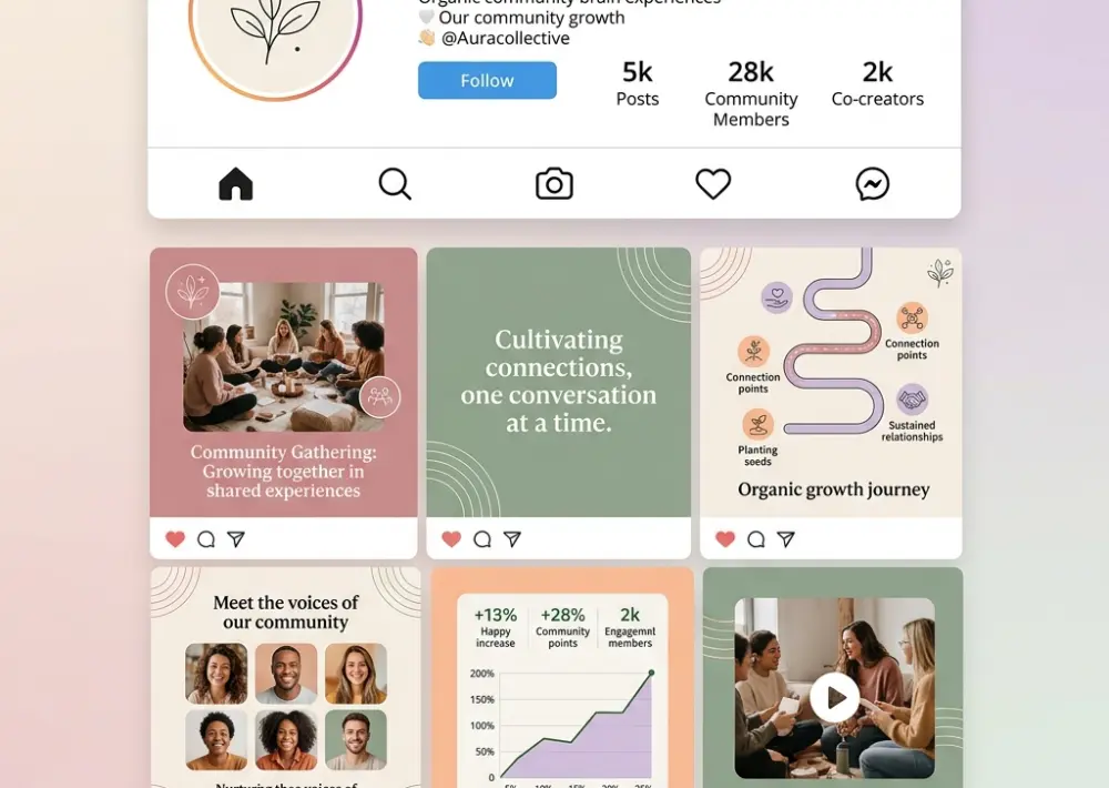 Brand Narrative Social Campaign & Community Growth